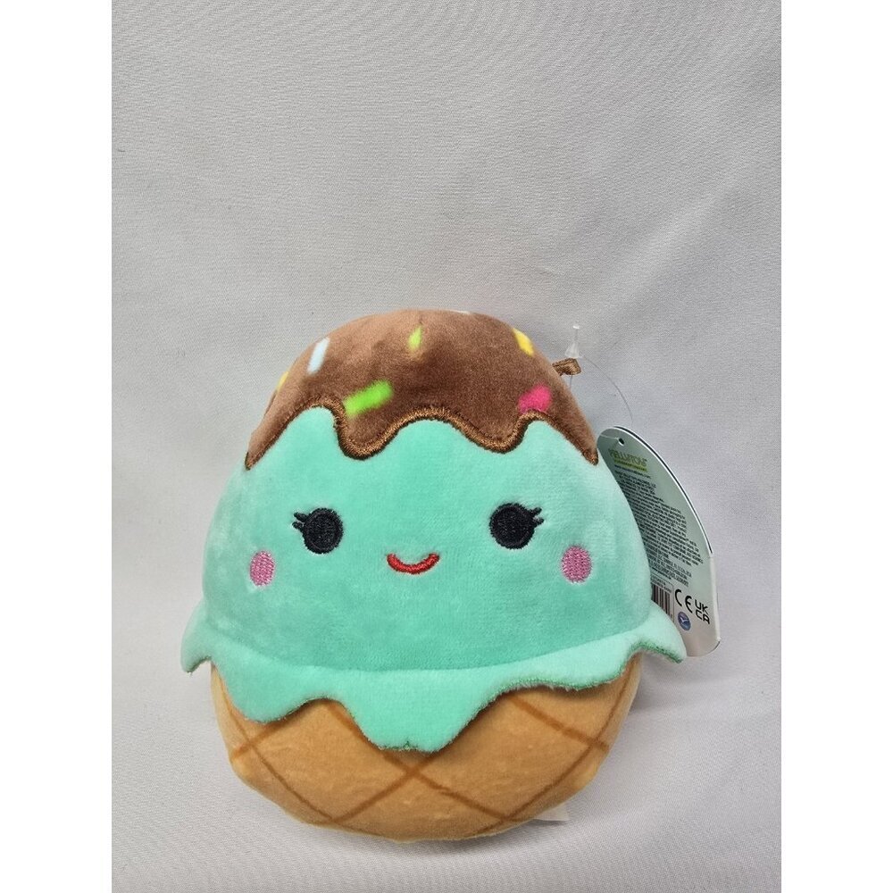 Squishmallow Kellytoy Plush Food Maya The Ice Cream 5" Inch